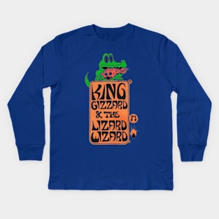 king gizzard lizard wizard Kids Long Sleeve T-Shirt